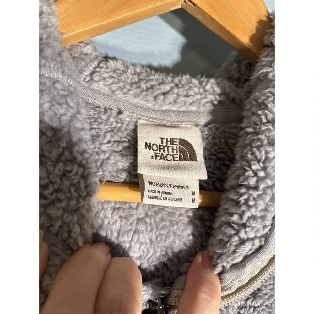 THE NORTH FACE Women Medium Campshire Sherpa Fleece Pull Over Hoodie 2.0. - Picture 5 of 13